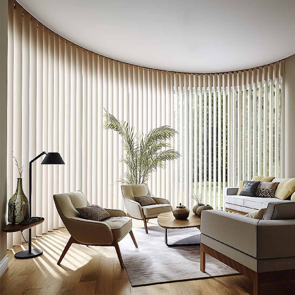 Vertical blinds in Mansfield